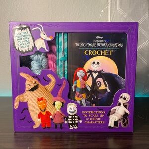 Disney Tim Burton's The Nightmare Before Christmas Crochet (Crochet Kit) SEALED